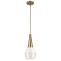 Kichler Deela KL-DEELA-P-CPZ lampa wisząca 1x60W/E27 IP20