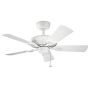Kichler KEVLAR KLF-KEVLAR-42-WHT wentylator   IP44