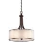 Kichler LACEY KL/LACEY/P/L MB lampa wisząca 4x100W/E27 