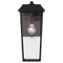 Kichler Mathus KL-MATHUS2-M-BK kinkiet 1x60W/E27   IP44