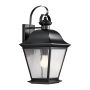 Kichler Mount Vernon KL-MOUNT-VERNON2-L-BK kinkiet 1x60W/E27   IP44