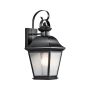 Kichler Mount Vernon KL-MOUNT-VERNON2-M-BK kinkiet 1x60W/E27   IP44