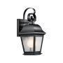 Kichler Mount Vernon KL-MOUNT-VERNON2-S-BK kinkiet 1x60W/E27   IP44