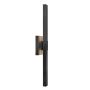 Kichler Nocar KL-NOCAR-L-BK kinkiet 1x39W/LED 1800lm 3000K IP44