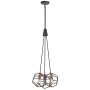 Kichler ROCKLYN KL/ROCKLYN3 RS lampa wisząca 3x100W/E27 