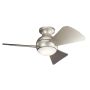 Kichler Sola KLF-SOLA-34-BN wentylator 1x10W/LED 3000K IP23