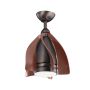 Kichler Terna KLF-TERNA-15-BB wentylator 1x10W/LED 3000K IP20