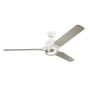 Kichler Zeus KLF-ZEUS-60-WHT wentylator 1x10W/LED 3000K IP20