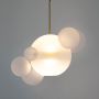 Kinghome Capri XCP9148-1B.WHITE lampa wisząca 1x7W/LED 3000K IP20
