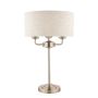 Laura Ashley Sorrento 3636753-Q lampa stołowa 3x40W/E14 IP20