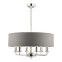 Laura Ashley Sorrento 3668938-Q lampa wisząca 6x40W/E14 IP20