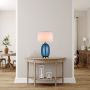 Light Prestige Amur LP-919/1T blue lampka stołowa 1x60W/E27 IP20