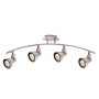 Light Prestige Bolzano LP-8067/4W nikiel spot 4x50W/GU10 IP20