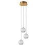 Light Prestige Brillant LP-3303/3P GD lampa wisząca 3x11W/LED 1080lm IP20