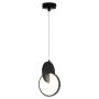 Light Prestige Circlo LP-1311/1P BK lampa wisząca 1x8W/LED 843lm 3000K-6000K IP20