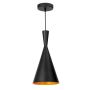 Light Prestige Garda LP-42011/1P CZARNY lampa wisząca 1x60W/E27 IP20
