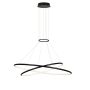 Light Prestige Halifax LP-940/2P BK CCT lampa wisząca 2x45W/LED 3000K-6000K IP20