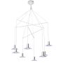 Light Prestige Hat LP-1661/8P WH lampa wisząca 8x3W/LED 3000K IP20