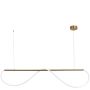 Light Prestige Meleca LP-2345/1P M GD lampa wisząca 1x36W/LED 4400lm 3000K-6000K IP20