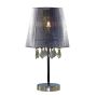 Light Prestige Mona LP-5005/1TS srebrna lampka stołowa 1x60W/E27 IP20