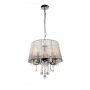 Light Prestige Mona LP-5005/5P srebrna żyrandol 5x40W/E14 IP20