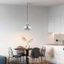 Light Prestige Palla LP-2844/1P CH lampa wisząca 1x60W/E27 IP20