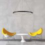 Light Prestige Ring LP-909/1P S BK CCT lampa wisząca 1x48W/LED 3000|4000|6000 IP20