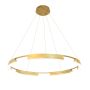 Light Prestige Tura LP-9786/1P 80cm GD lampa wisząca 5x45W/LED 5555lm 3000K-6000K IP20