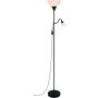 Nordlux LAURIA 2512554003 lampa podłogowa 1x40w/e27+1x15w/e14   ip20