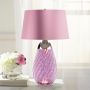 Elstead Lighting LENA LARGE LENA-TL-L-PLUM lampka stołowa 1X7W/GU10+1x60W/E27