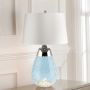 Elstead Lighting LENA SMALL LENA-TL-S-BLUE-OWSS lampka stołowa 1X7W/GU10+1x60W/E27
