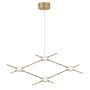 Luces Exclusivas AZUL LE41329 lampa wisząca 1x9.6W/led 672lm 3000k IP20