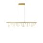 Luces Exclusivas HUARAZ LE44447 lampa wisząca 1x19W/led 1461lm 3000k IP20