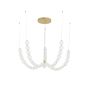Luces Exclusivas MOCA LE42746 lampa wisząca 1x130W/led 11376lm 3000k IP20