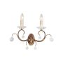 Elstead Lighting LUNETTA LUN2 BRONZE kinkiet 2x60W/E14 