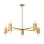 Elstead Lighting Marvele MARVELE10-AB-OPAL żyrandol 10x40W/E14 IP20