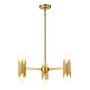 Elstead Lighting Marvele MARVELE6-AB-OPAL żyrandol 6x40W/E14 IP20