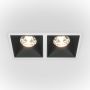 Maytoni Alfa LED DL043-02-15W3K-SQ-WB downlight 2x30W/LED 3000K IP20 2100lm