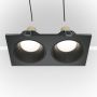 Maytoni Zoom DL033-2-02B downlight 2x50W/GU10 IP65