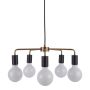 Italux IRINA MD-BR1721401-D5-G/B lampa wisząca 5x60W/E27 
