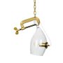 King Home VICE MD10961-1S.BRASS lampa wisząca 1x40W/E27  IP20