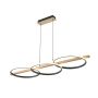 ZumaLine ALMERIA MD3913-3-3BWLT lampa wisząca 1x35W/LED 3000K IP20 4100lm