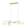 Zuma Line CHOLET MD7361-5A-EGT lampa wisząca 1x56W/LED 3000K IP20