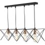 Dar Lighting Midi MID0422 lampa wisząca 4x40w/e27   