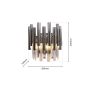 Milagro MADISON ML6936 kinkiet 2x40W/E14 IP20