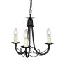 Elstead Lighting MINSTER MN3 BLACK żyrandol 3x60W/E14 