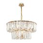 MAYTONI Puntes MOD043PL-12G lampa wisząca 12x40W/E14  