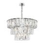 MAYTONI Puntes MOD043PL-18CH lampa wisząca 18x40W/E14  
