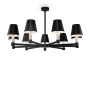 MAYTONI Tet-a-tet MOD104PL-09B lampa wisząca 9x40W/E14  