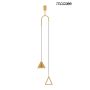 Kinghome Moosee Acustica MSE010100331 lampa wisząca 1x13W/LED 3000K IP20